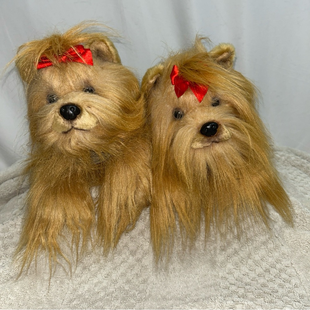 Yamiko classics Collectible Plush Yorkshire‎ Terrier Set
